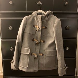 J. Crew Melton Wool Coat